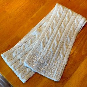 Talbots embellished scarf